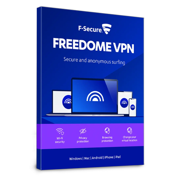 F-Secure Freedome VPN | 1 Device | 1 Year Windows/Mac