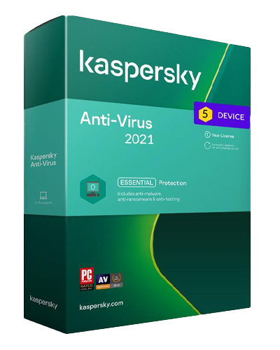 Kaspersky Antivirus - 5 Devices MD 2 Years Europe